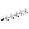 Jardin 5-Way Outlet Metal Aquarium Air Valve Distributor Splitter with 5mm Tube Diameter view 1