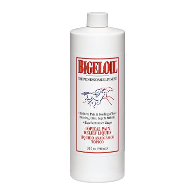 Absorbine Bigeloil Liniment, 32oz, Topical Pain Relief Liquid