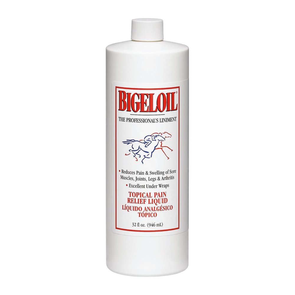 Absorbine Bigeloil Liniment, 32oz, Topical Pain Relief Liquid
