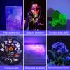 LE Black Light Flashlight, Small UV Lights with 21 LEDs, 395nm, Ultraviolet Light Detector for Invisible Ink Pens, Pet Dog Cat Urine Stain and More, AAA Batteries Included view 4