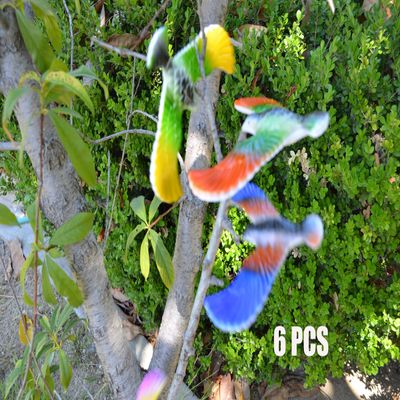 C&H Solutions 6 Pcs Balancing Bird of CNH Toy 6.5 Inch Wing Span-Colors May Vary