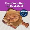 Blue Buffalo Sizzlers Natural Soft Dog Treats, Bacon-Style Soft-Moist Dog Treats with Real USA Pork, Original Flavor, 6-oz Bag view 3