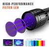 UniqueFire 1408 365nm Black Light UV Flashlight with 3 LEDs Professional UV Light,Powerful Blacklight Flashlight for Pet Urine Finding & Mineral, Antique Detection, Scorpion Search, etc view 4