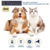 Rx Vitamins GlucaMune - Dog & Cat Immune Support Supplement with Beta Glucan - Daily Vitamins for Indoor Cats - Aid in Feline & Canine Wound Care, Gut Health - 90ct view 3
