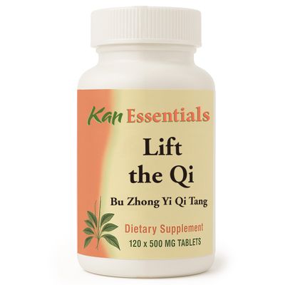 Kan Herb Company Lift the Qi Traditional Chinese Herbal Blend for Dogs and Cats to Support Energy, Vitality, Digestion, and Overall Wellness, Herbal Supplement for Pets, 120 Tablets