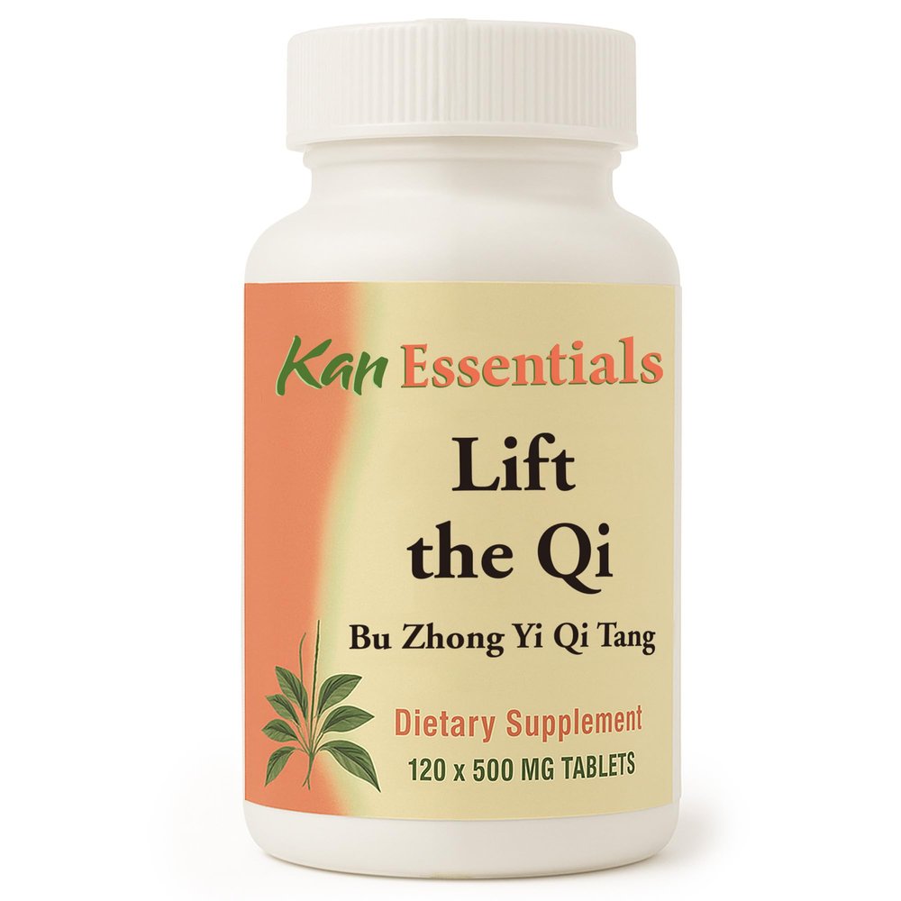 Kan Herb Company Lift the Qi Traditional Chinese Herbal Blend for Dogs and Cats to Support Energy, Vitality, Digestion, and Overall Wellness, Herbal Supplement for Pets, 120 Tablets