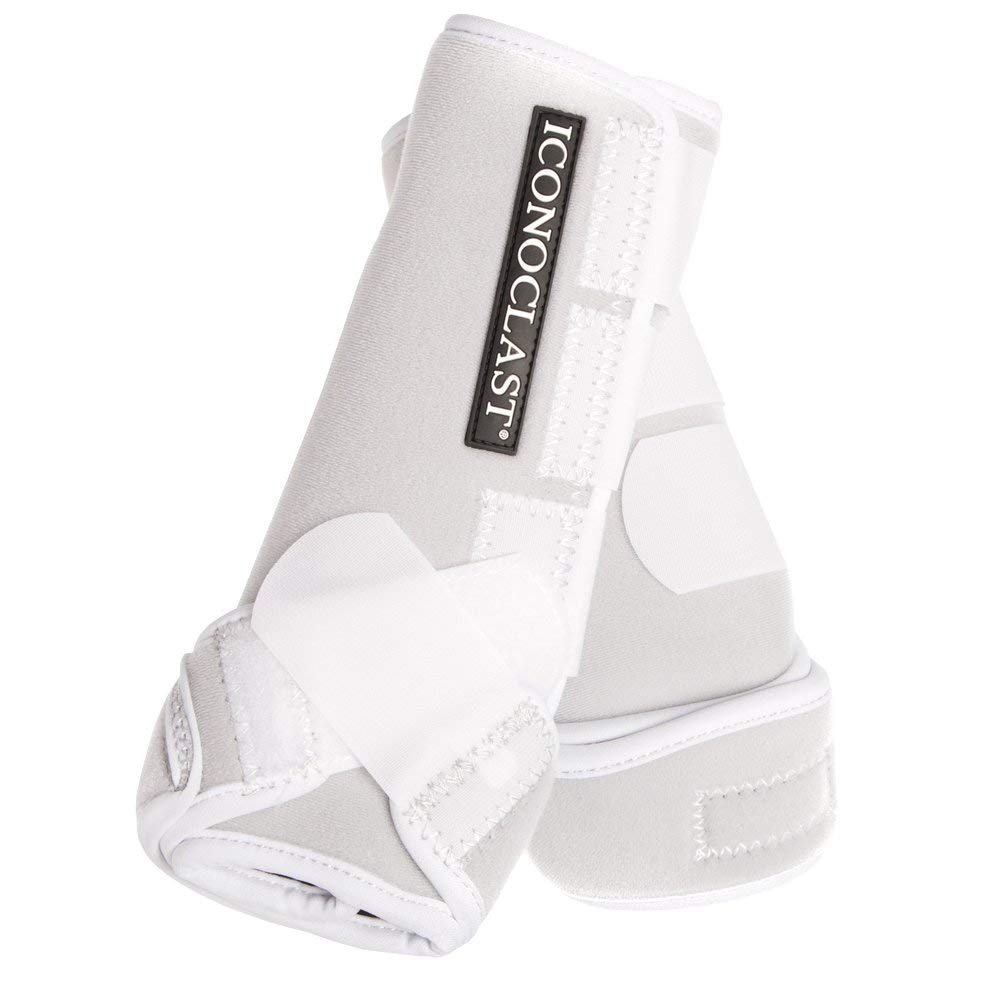 NRS Healthcare Iconoclast Front Orthopedic Support Boots MED BLACK