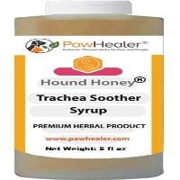 PawHealer Hound Honey: Trachea Soother Syrup - 150 ml (5 fl oz) - Natural Herbal Remedy for Symptoms of Collapsed Trachea - Tastes Good - Easy to Administer