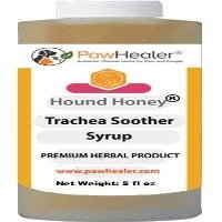 PawHealer Hound Honey: Trachea Soother Syrup - 150 ml (5 fl oz) - Natural Herbal Remedy for Symptoms of Collapsed Trachea - Tastes Good - Easy to Administer