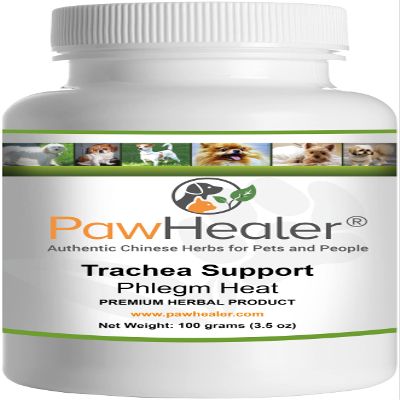 PawHealer Trachea Support Dog Cough Remedy - Used for Loud, honking Cough -100 Grams/Powder