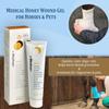 Medical Honey Wound Gel for Horses by L-Mesitran Veterinary Healing Ointment for Hot Spots, Lacerations, Ringworms, Anti-Inflammatory for Cats, Dogs & Pet Animals Fast Recovery 1.75 oz (Hope Series) view 3