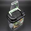 Critter Keeper with Handle, Easy to Observe, Terrarium for Bugs, Fish, Lizards, Crawfish, Frogs, or Snakes, Insect cage, Made in Japan (1pc) view 2