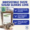 Suncoast Sugar Gliders - Happy Glider Premium Sugar Glider Food - High Protein, Calcium & Vitamins, Complete Nutrition for Small Animals & Exotic Pets, 2 Months Supply - Honey & Marshmallow, 1.5 lbs view 3