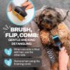 The Doodle Brush, Slicker Brush for Dogs, Single Head Dog Hair Brushes, Flexible Head Slicker for Dogs, Poodle, Labradoodle, Sheepadoodle, Tangle-Free Grooming, Healthy & Shiny Coat Pet Brushes view 3