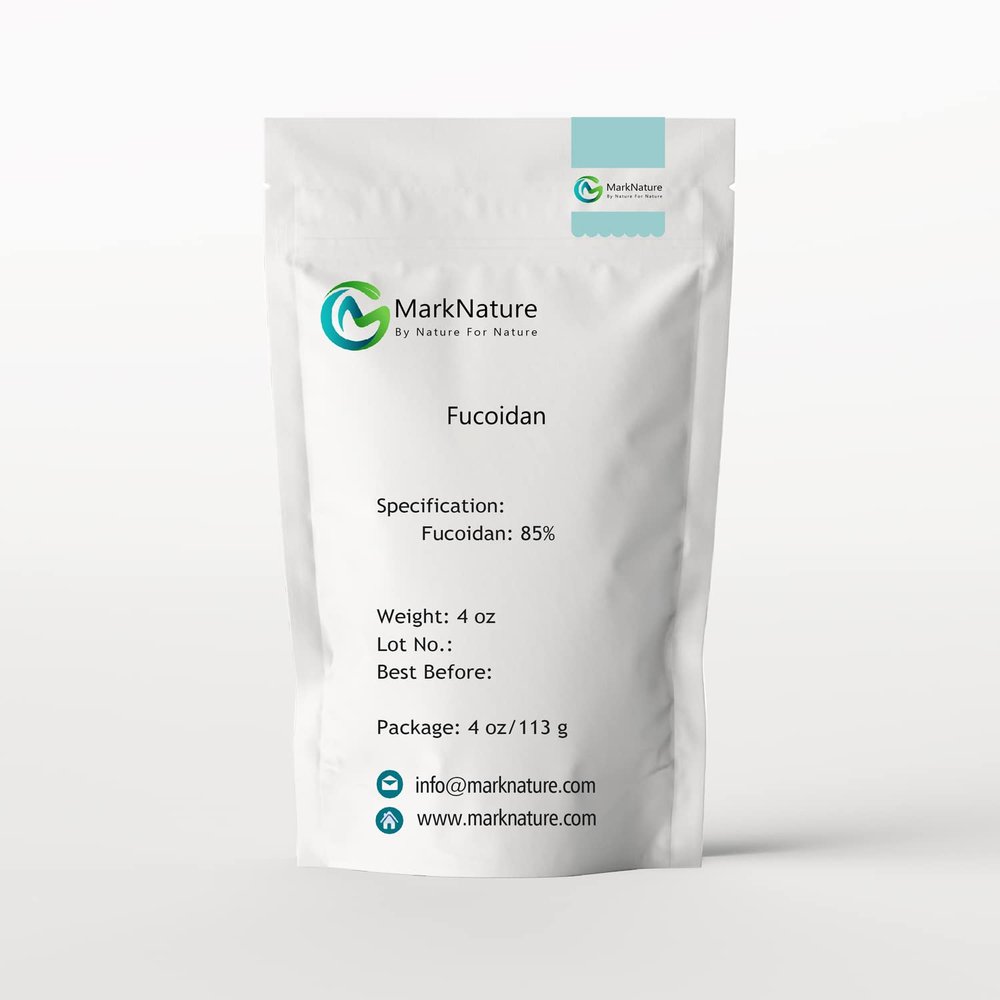 MarkNature Fucoidan Powder, Purity 85%, Marine Sulfated Polysaccharide, 4 oz.