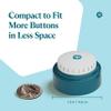 FluentPet Speak Up Button 6 Pack with Clearer Upward-Facing Sound- 6 Recordable Buttons with Batteries Included & Premium Audio for Dogs & Cats - Easy-to-Press Training Dog Buttons for Communication view 3