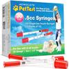 PetTest U-40 Pet Insulin Syringes 0.5CC 30G, 1/2 inch Long Needles, Comfortable Thin 30 Gauge, For Larger Dogs Tough Skin, Pets Diabetic Supplies,100 Pack view 1