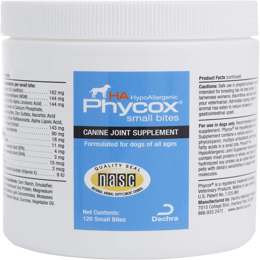 Phycox H/A Small Bites (120ct)