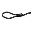 ZippyPaws Climbers Rope Heavy Duty Dog Leash - Thick Leashes for Large Breed Dogs, Durable 2/3'' Climbing Rope, 6 Feet Long, Comfortable Woven Design, Tested Strength Over 3000 lbs - Black view 3