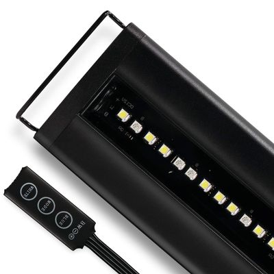 Current USA Satellite Freshwater LED Light for Aquarium, 24 to 36-Inch, Black