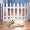 White Picket Fence Folding Pet Gate view 2