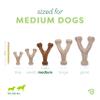 Benebone Wishbone Durable Dog Chew Toy for Aggressive Chewers, Real Bacon, Made in USA, Medium view 4