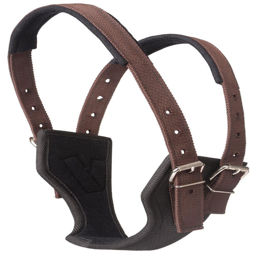 Tough 1 Synthetic Poly Crib Be Gone Comfort Collar, Brown, Medium