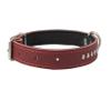 Genuine Leather Studded Padded Dog Collar 15" x5/8" Wide Fits 10"-13" Neck, Pomeranian, Chihuahua, Puppies view 3