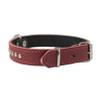Genuine Leather Studded Padded Dog Collar 15" x5/8" Wide Fits 10"-13" Neck, Pomeranian, Chihuahua, Puppies view 4
