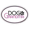 Imagine This Oval Magnet, Dog Grandma view 1