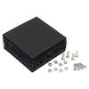 Aquacomputer Shoggy Sandwich kit for Pump Decoupling Version 2.0, Black view 1