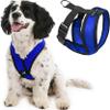 Gooby Comfort X Head in Harness - Blue, Large - No Pull Small Dog Harness, Patented Choke-Free X Frame - Perfect on The Go Dog Harness for Medium Dogs No Pull or Small Dogs for Indoor and Outdoor Use view 1