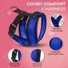 Gooby Comfort X Head in Harness - Blue, Large - No Pull Small Dog Harness, Patented Choke-Free X Frame - Perfect on The Go Dog Harness for Medium Dogs No Pull or Small Dogs for Indoor and Outdoor Use view 3