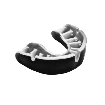 Mueller Matrix Mouthguard, Advanced Adult, Black/Pearl