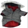 East Side Collection 3-in-1 Eskimo Jacket for Dogs, 12" Small, Grey view 1