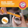 Arm & Hammer for Pets Enzymatic Dog Dental Care Kit, Chicken Flavor Toothpaste with Baking Soda for Plaque, Tartar, and Bad Breath, Double-Sided Toothbrush and Finger Brush Included, 2.5 Oz view 3