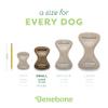 Benebone Dental Durable Dog Chew Toy for Aggressive Chewers, Real Bacon, Made in USA, Small view 4