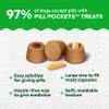 Greenies Pill Pockets for Dogs Large Size, Dog Treat Pouch for Capsule Medication, Chicken Flavor, 15.8 oz. Pouch view 2