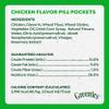 Greenies Pill Pockets for Dogs Large Size, Dog Treat Pouch for Capsule Medication, Chicken Flavor, 15.8 oz. Pouch view 4