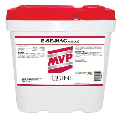 MVP E-Se-Mag (20lb) for Muscle Function & Recovery in Horses