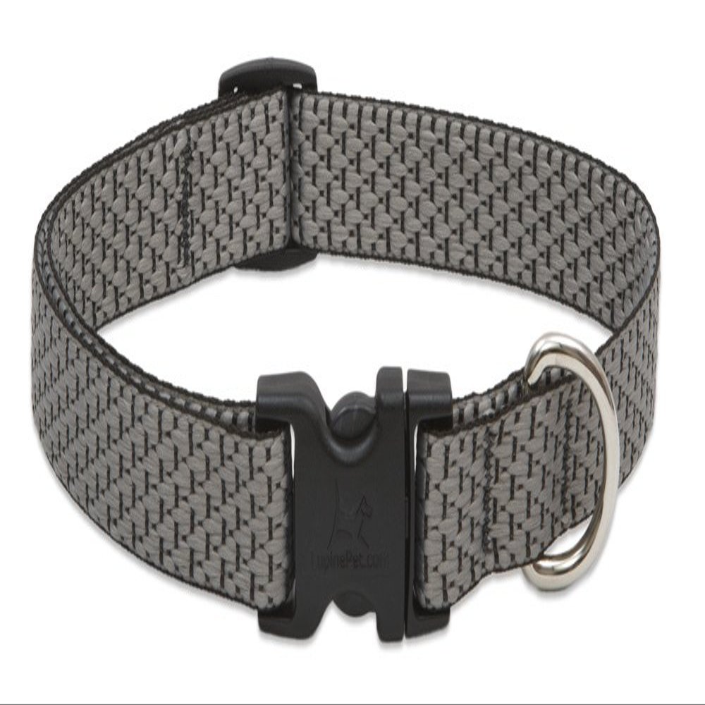 LupinePet Eco 3/4" Granite 9-14" Adjustable Collar for Small Dogs