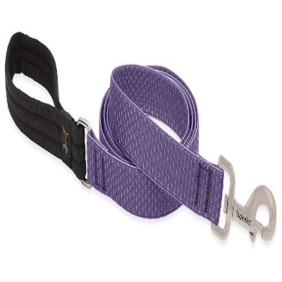 LupinePet Eco 1" Lilac 6-foot Padded Handle Leash for Medium and Larger Dogs
