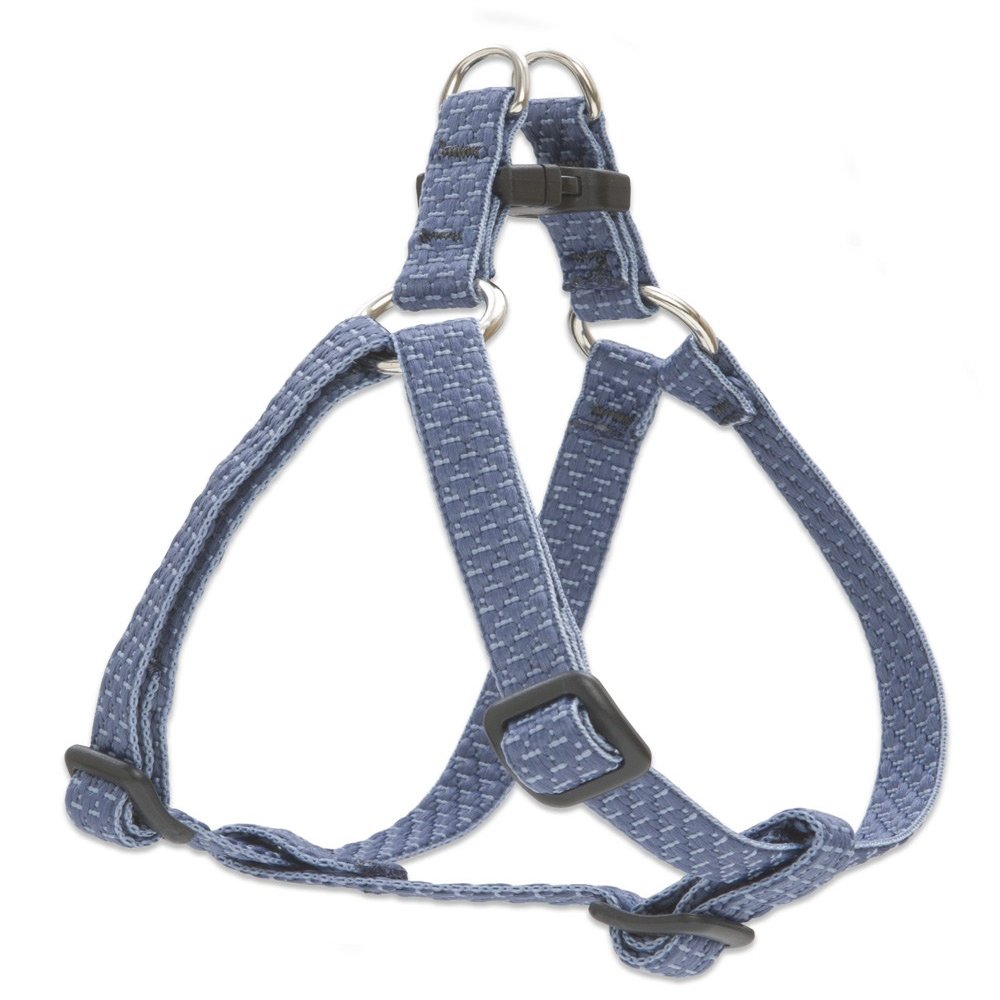 LupinePet Eco 1/2" Mountain Lake 10-13" Step In Harness for Extra Small Dogs