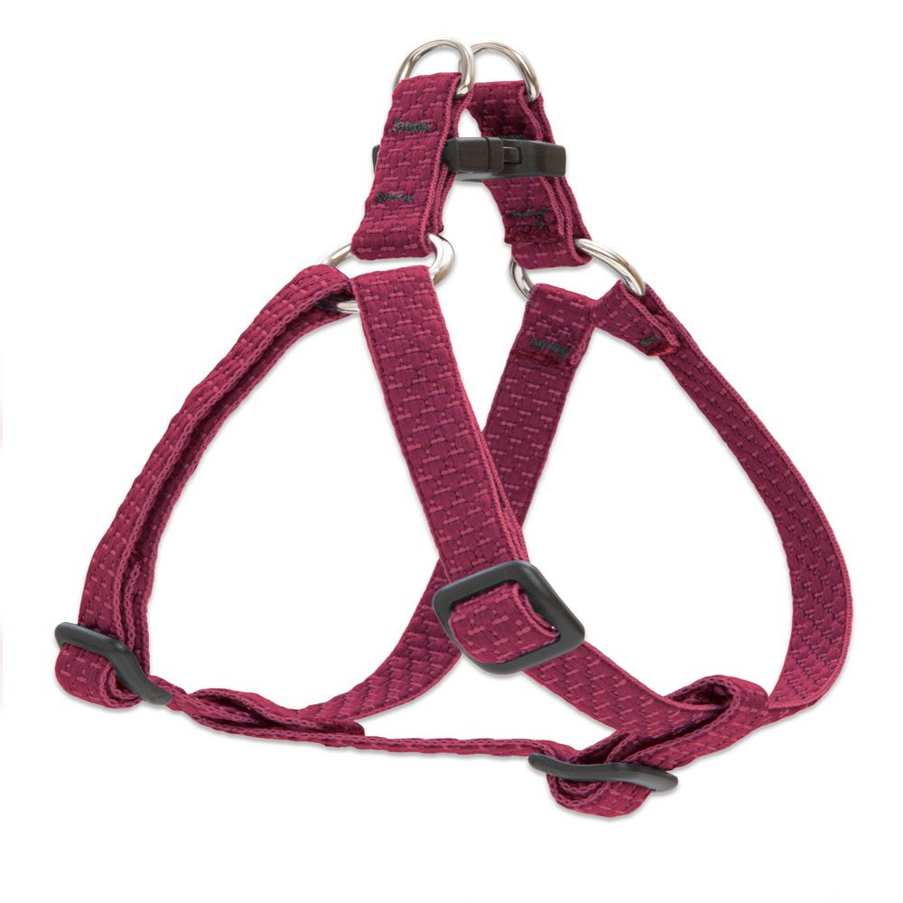 LupinePet Eco 1/2" Berry 10-13" Step In Harness for Extra Small Dogs