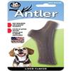 Pet Qwerks Nylon Antler Liver Flavor - Durable Dog Bones for Aggressive Chewers, Tough Nearly Indestructible Chew Proof Toys | Made in USA - for Large & Medium Dogs (A7) view 1
