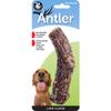 Pet Qwerks Nylon Antler Liver Flavor - Durable Dog Bones for Aggressive Chewers, Tough Nearly Indestructible Chew Proof Toys | Made in USA - for Large & Medium Dogs (A7) view 2