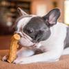 Pet Qwerks Nylon Antler Liver Flavor - Durable Dog Bones for Aggressive Chewers, Tough Nearly Indestructible Chew Proof Toys | Made in USA - for Large & Medium Dogs (A7) view 4
