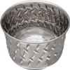Loving Pets Diamond Plated Dog Bowl with Non-Skid Bottom, 2-Quart, Silver view 1