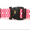 Replacement Receiver Collar Straps for All Brands Electric Dog Fences | Pink Dot | PetSafe, Invisible Fence, SportDOG, More (Up to 26" Neck) view 2