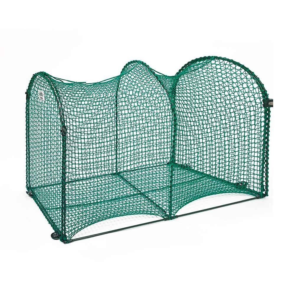 Kittywalk Deck and Patio Outdoor Cat Enclosure Green/48x18x24